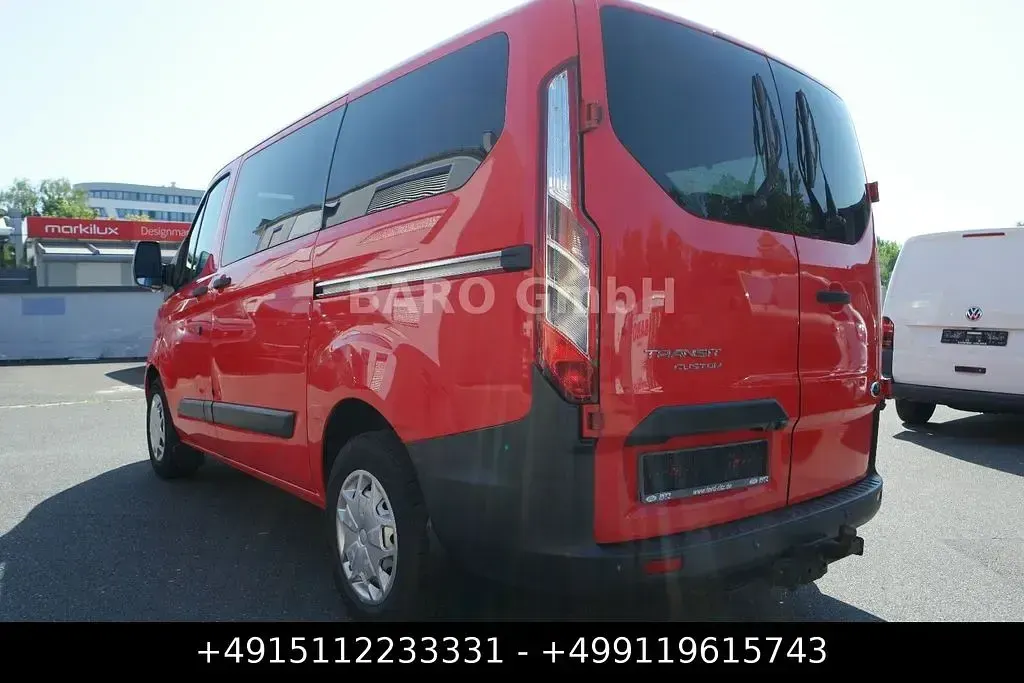Gebraucht Ford Transit Custom Trend 170 PS (125 kW) 2017 Rot Van