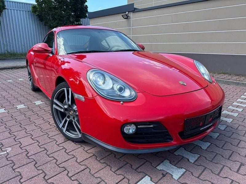 Rot Gebraucht 2011 Porsche Cayman Coupé | 29.990 € - Bild 1/4
