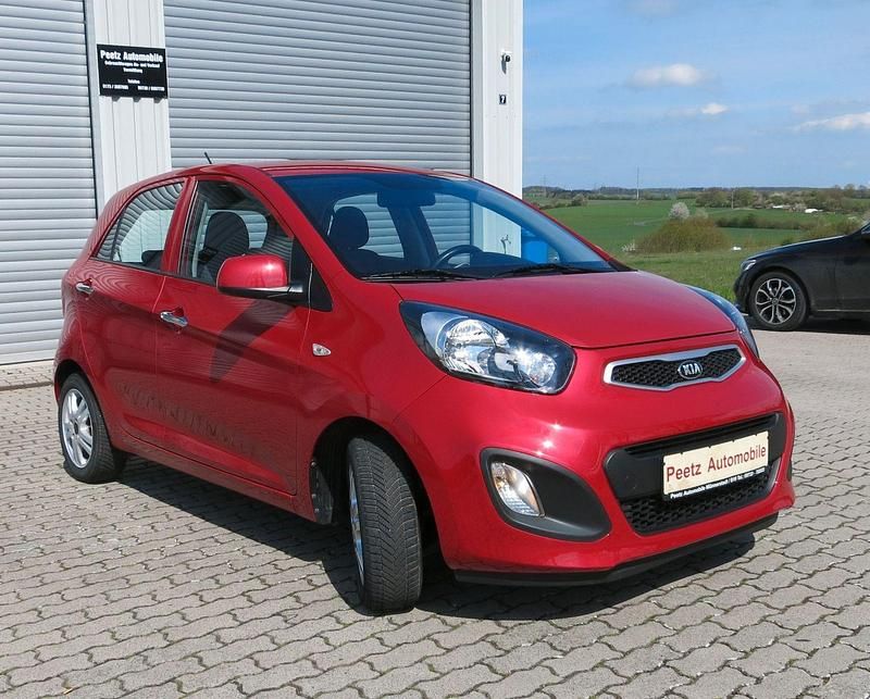 Gebraucht Kia Picanto 69 PS (50 kW) 2014 Rot Kleinwagen