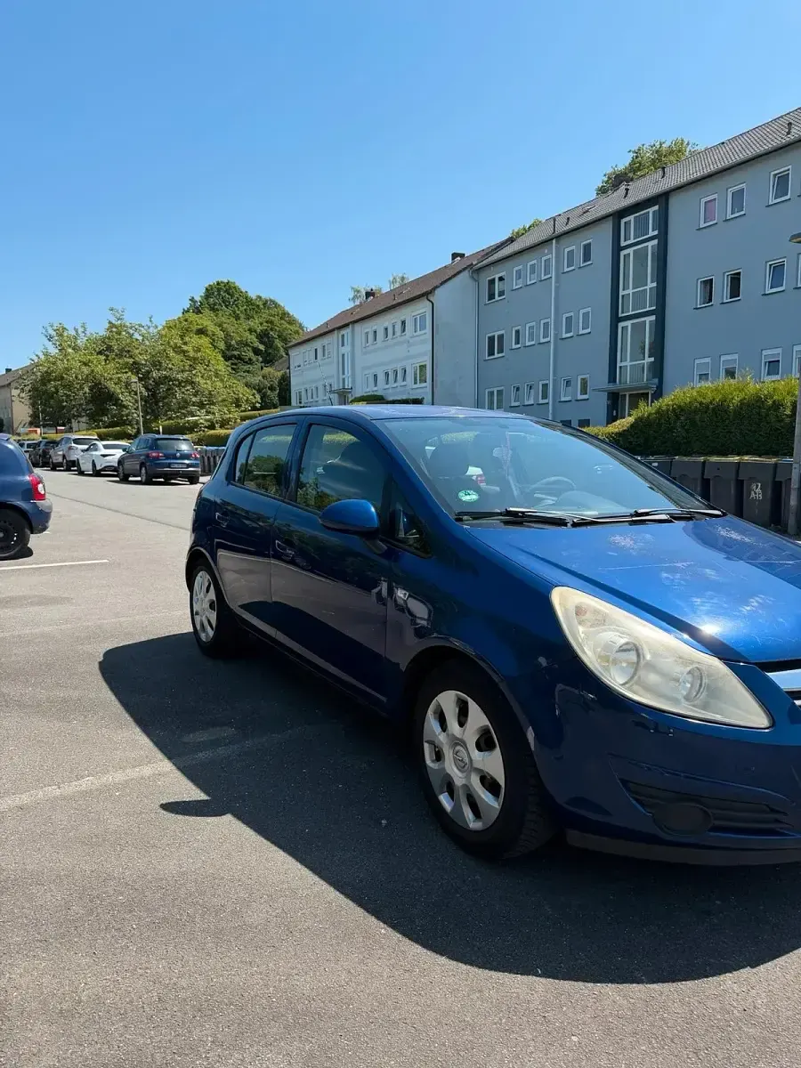 Gebraucht Opel Corsa 80 PS (58 kW) 2008 Blau Kleinwagen
