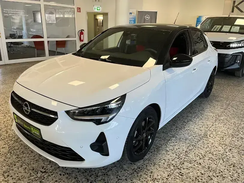 Gebraucht Opel Corsa GS Line 101 PS (74 kW) 2023 Jade weiss/arktis weiss (metallic) Kleinwagen