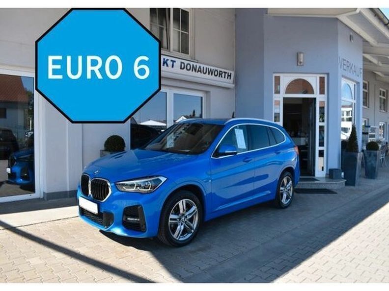 Blau Gebraucht 2021 BMW X1 M Sport SUV | 32.949 € (Etwas zu teuer) - Bild 1/4