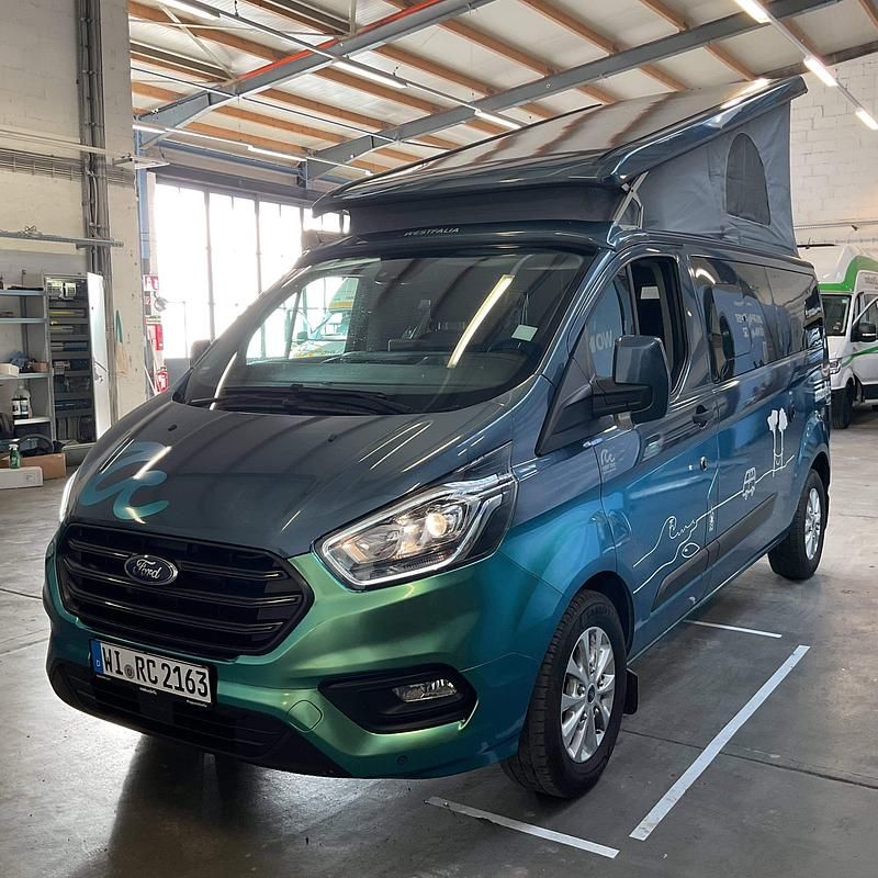 Gebraucht Ford Transit Custom Nugget 150 PS (110 kW) 2023 Blau Van / Kleinbus