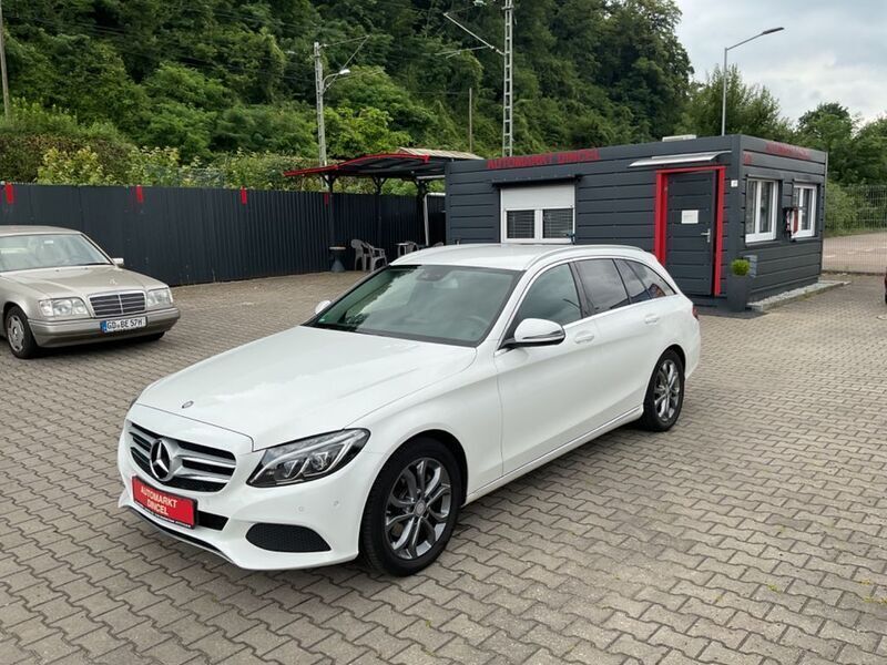 Weiß Gebraucht 2015 Mercedes C220 Kombi | 13.490 € (Guter Preis) - Bild 1/4