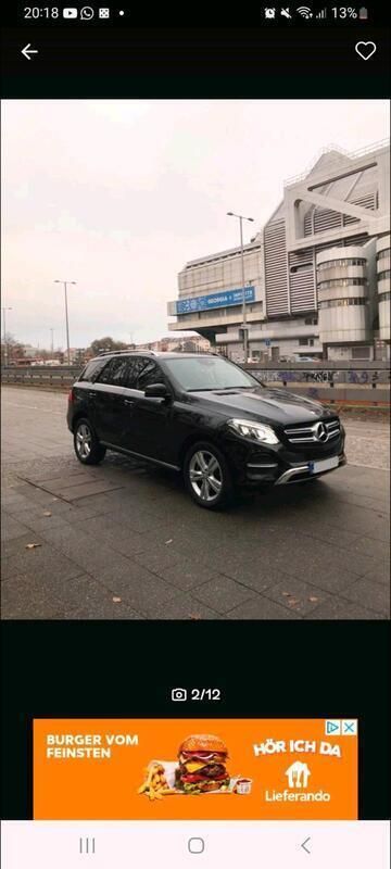 Schwarz Gebraucht 2017 Mercedes GLE350 SUV | 34.000 € (Guter Preis) - Bild 1/4