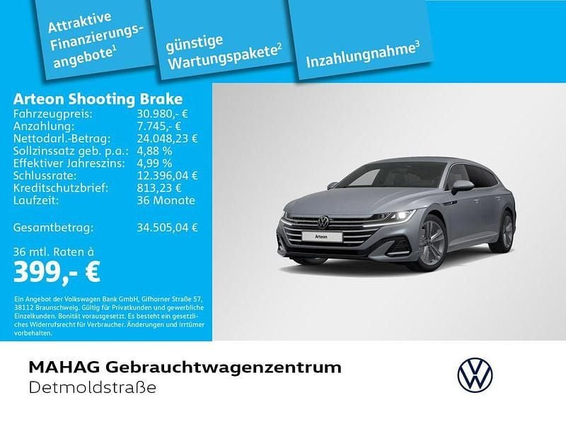 Gebraucht VW Arteon R-line 190 PS (139 kW) 2023 Grau Limousine