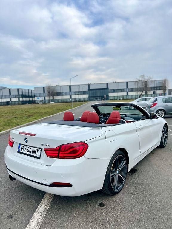 Gebraucht BMW 430 Cabriolet Sport Line 252 PS (185 kW) 2018 Weiß Cabrio