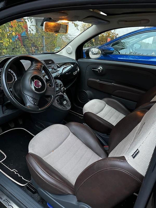 Gebraucht Fiat 500C 69 PS (50 kW) 2012 Schwarz Cabrio