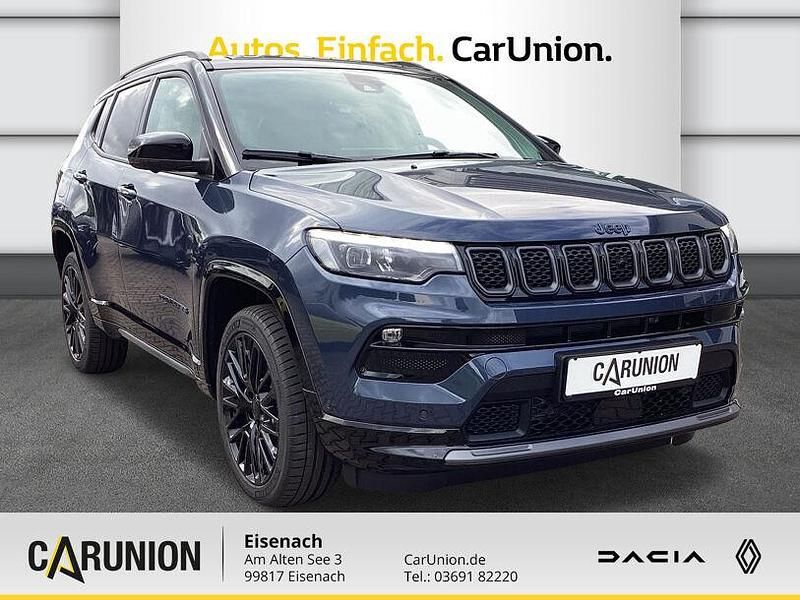 Gebraucht Jeep Compass 180 PS (132 kW) 2023 Blue shade/ dach schwarz SUV