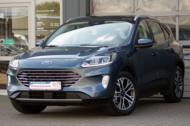 Blau Gebraucht 2020 Ford Kuga Titanium SUV | 31.900 € - Bild 1/4