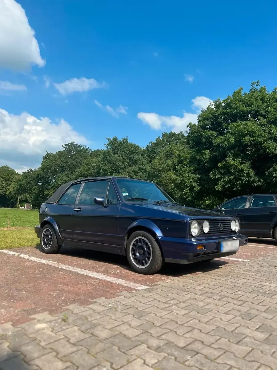 Gebraucht VW Golf Cabriolet 98 PS (72 kW) 1990 Blau Cabrio