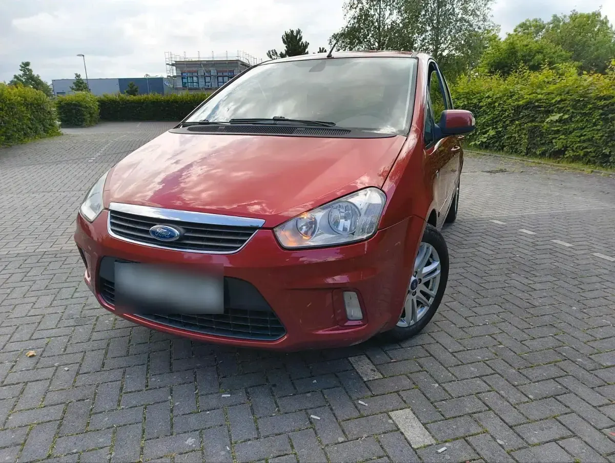 Gebraucht Ford C-MAX Ghia 110 PS (80 kW) 2009 Orange Van / Kleinbus