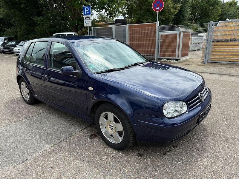 Blau Gebraucht 1999 VW Golf IV Highline Limousine | 1.999 € (Guter Preis) - Bild 1/4