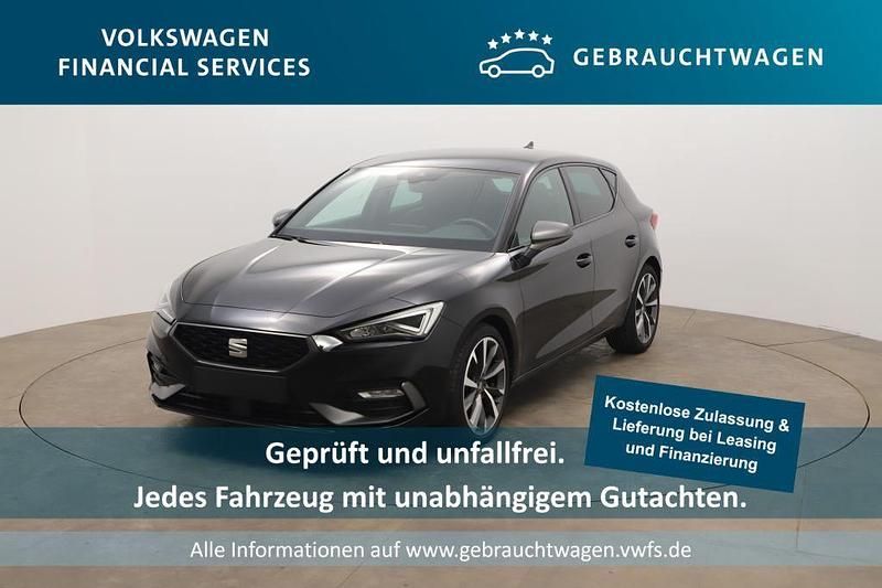 Schwarz Gebraucht 2021 Seat Leon FR-Line Limousine | 20.539 € (Fairer Preis) - Bild 1/4