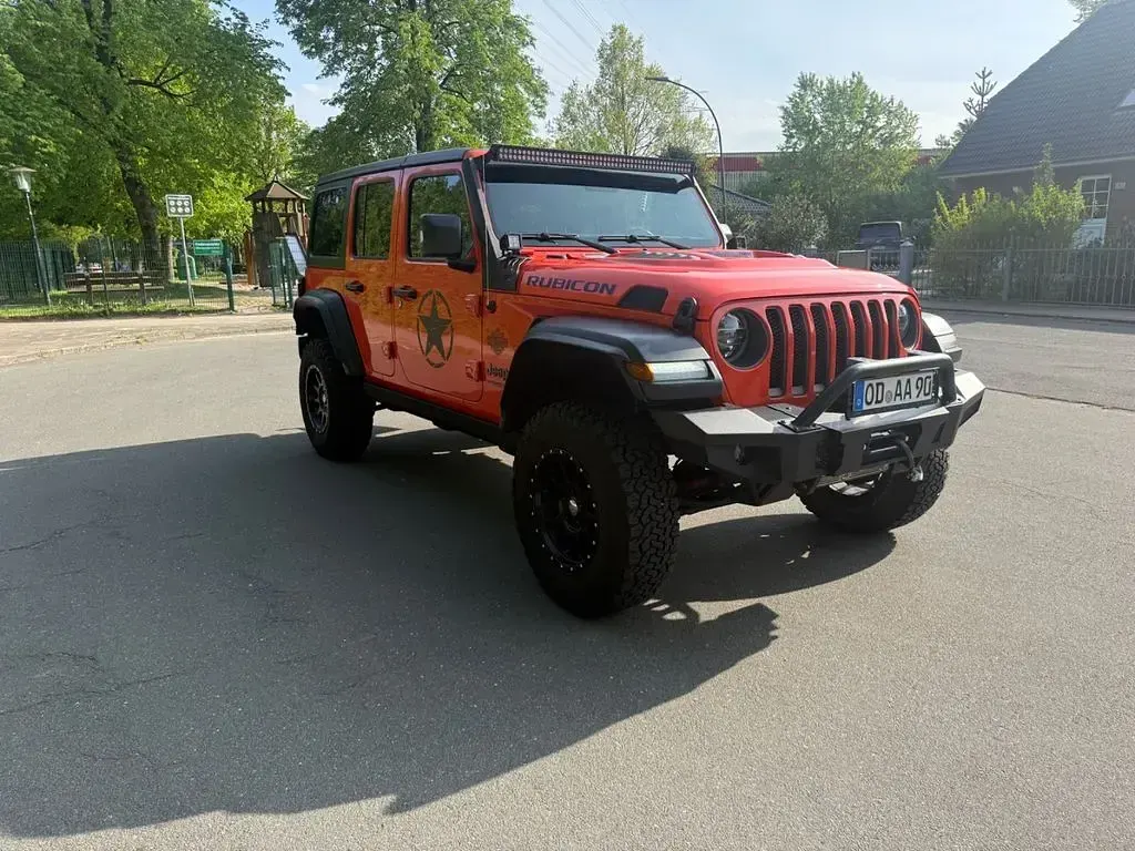 Gebraucht Jeep Wrangler Rubicon 200 PS (147 kW) 2019 Orange SUV