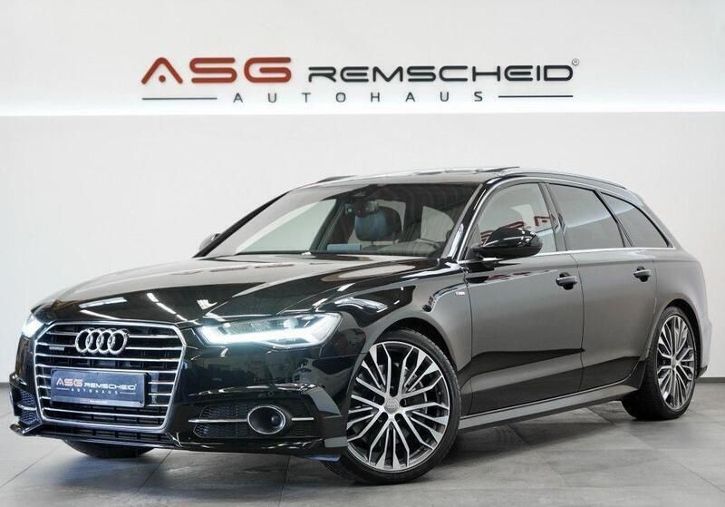 Schwarz Gebraucht 2014 Audi A6 S-Line Kombi | 21.990 € (Teuer) - Bild 1/3