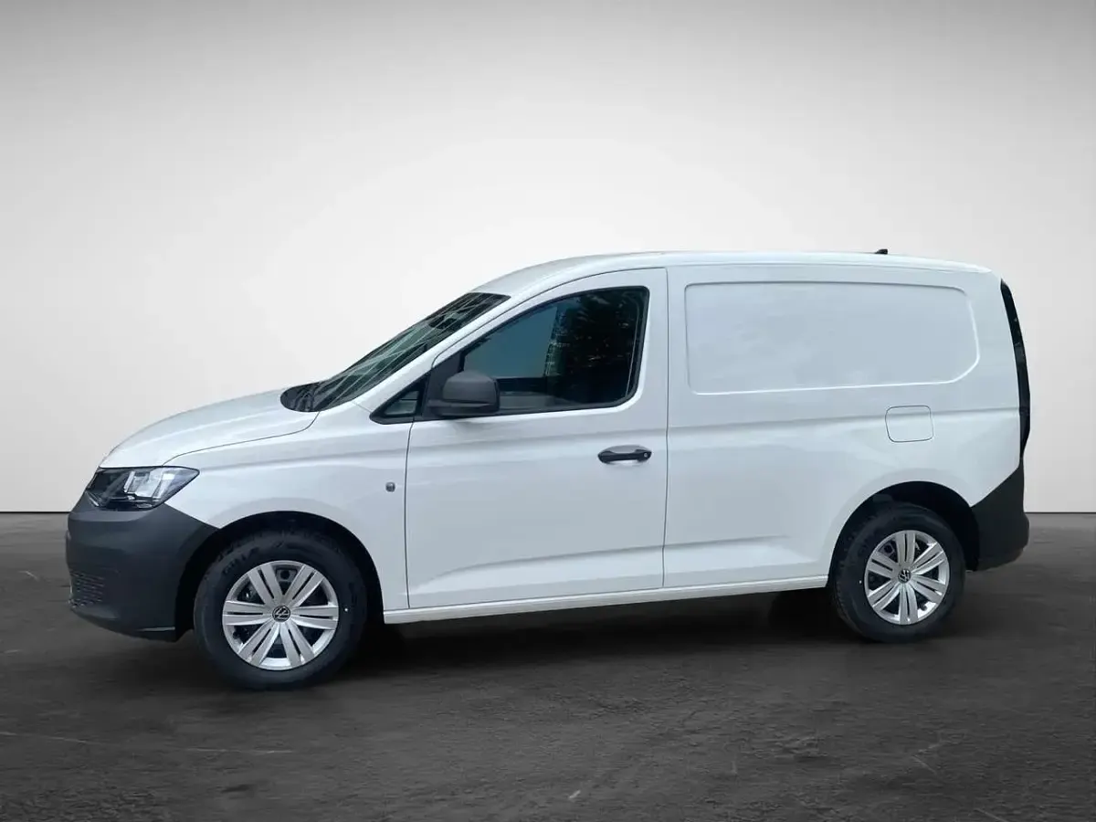 Uusi VW Caddy 102 HP (75 kW) 2026 Valkoinen Tila-auto