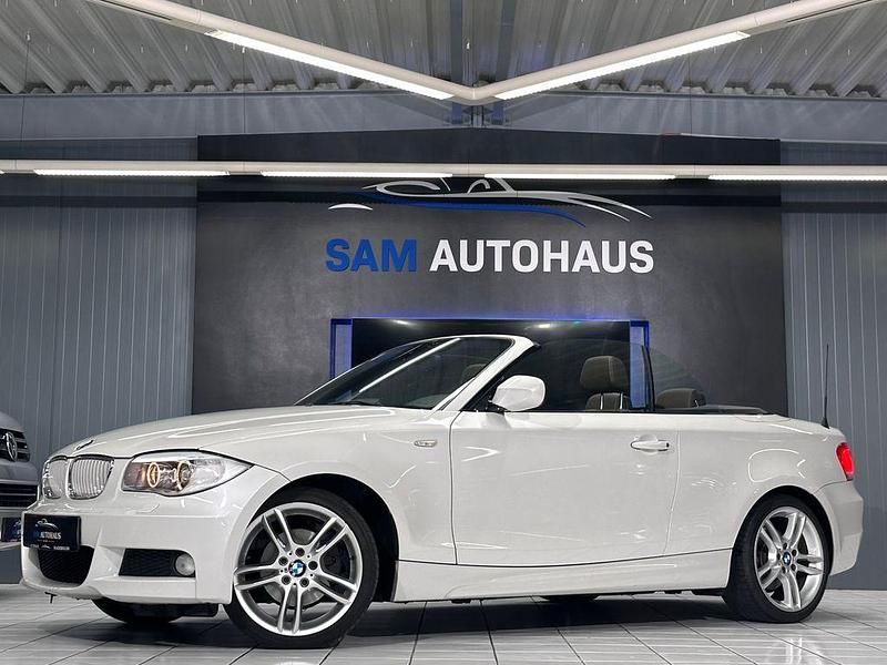 Weiß Gebraucht 2013 BMW 120 Cabriolet M Sport Cabrio | 14.900 € (Fairer Preis) - Bild 1/4