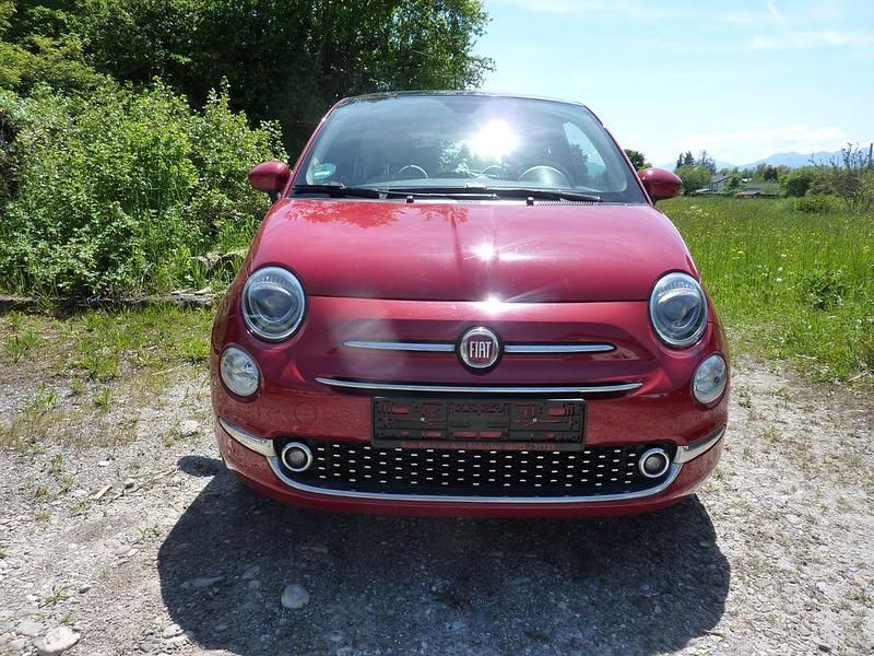 Rot Gebraucht 2016 Fiat 500C Lounge Cabrio | 7.999 € (Guter Preis) - Bild 1/4