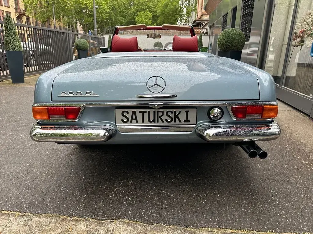 Gebraucht Mercedes SL280 170 PS (125 kW) 1970 Blau Cabrio