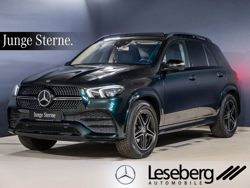Smaragdgrün Gebraucht 2020 Mercedes GLE580 AMG SUV | 58.950 € (Fairer Preis) - Bild 1/4