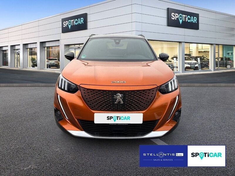 Gebraucht Peugeot e-2008 GT 100 kW (136 PS) 2022 Orange SUV