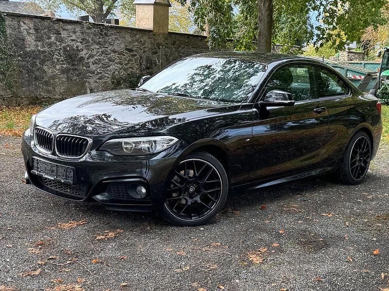 Schwarz Gebraucht 2016 BMW 218 M Sport Coupé | 10.499 € (Superpreis) - Bild 1/4