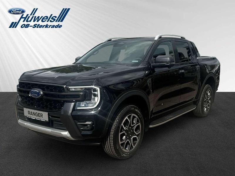 Obsidianschwarz metallic Gebraucht 2025 Ford Ranger Wildtrack Abholung | 52.990 € (Teuer) - Bild 1/4
