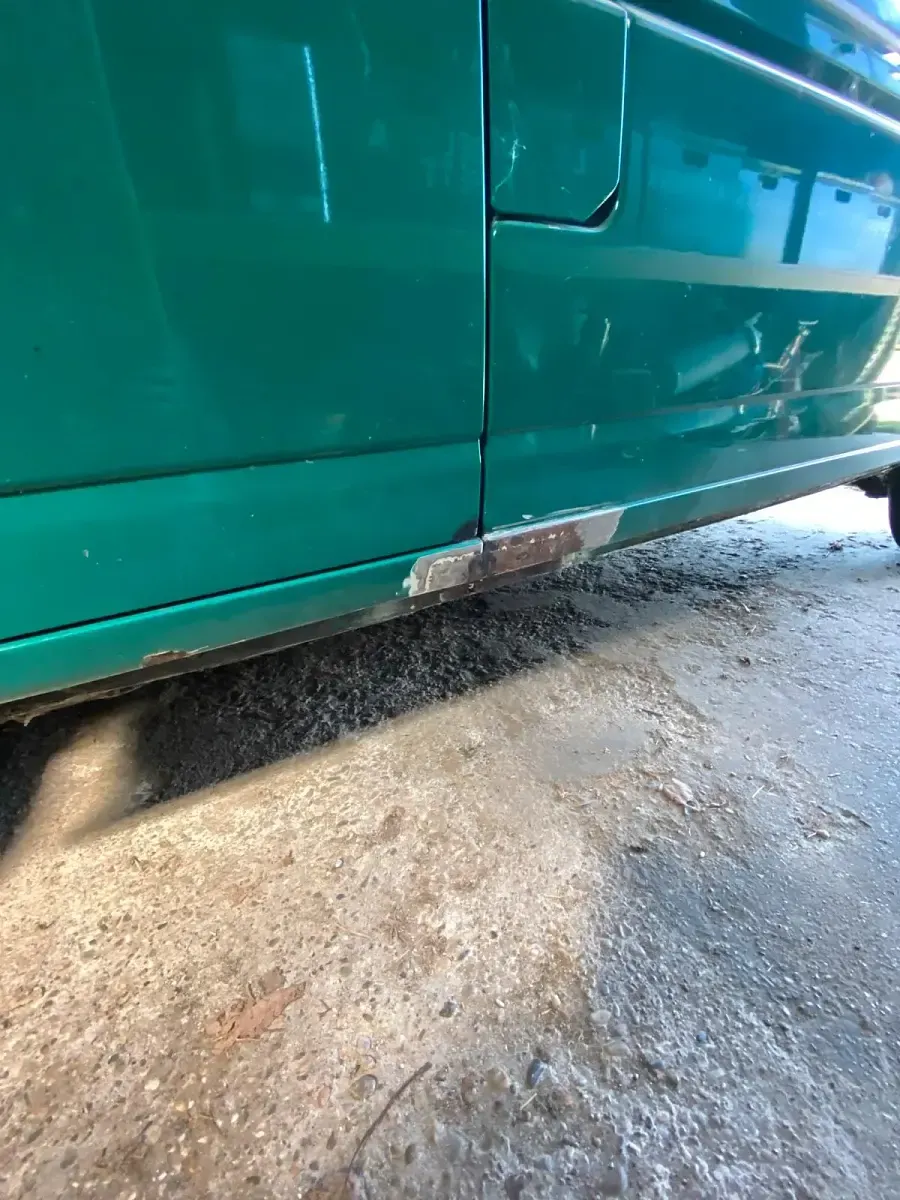 Usado VW T4 102 HP (75 kW) 2003 Verde Van
