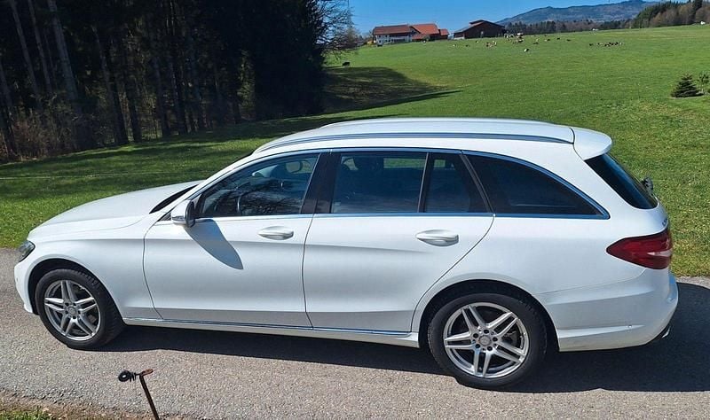 Usata Mercedes C220 170 CV (125 kW) 2016 Bianco Station wagon
