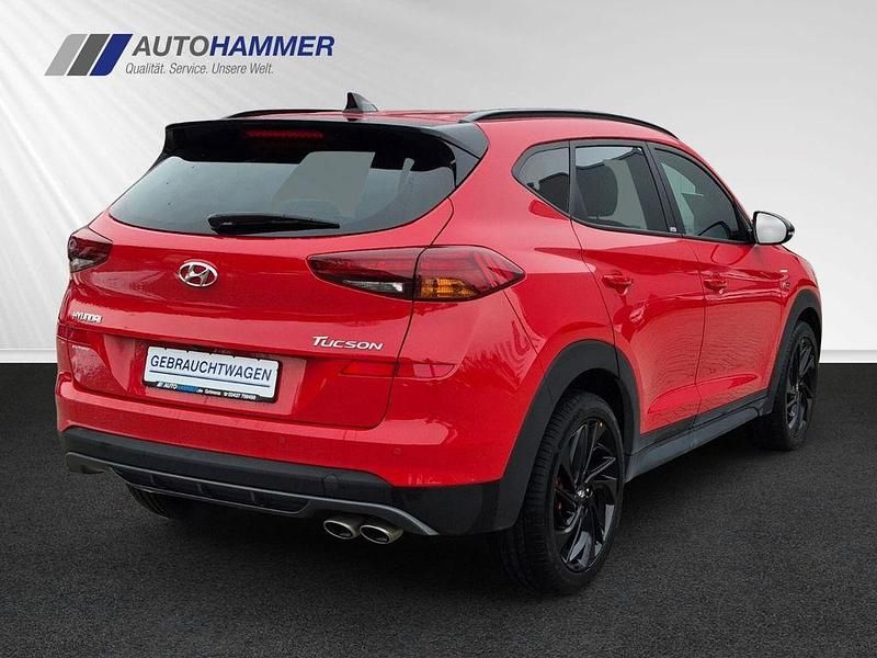 Gebraucht Hyundai Tucson N Line 177 PS (130 kW) 2019 Rot SUV
