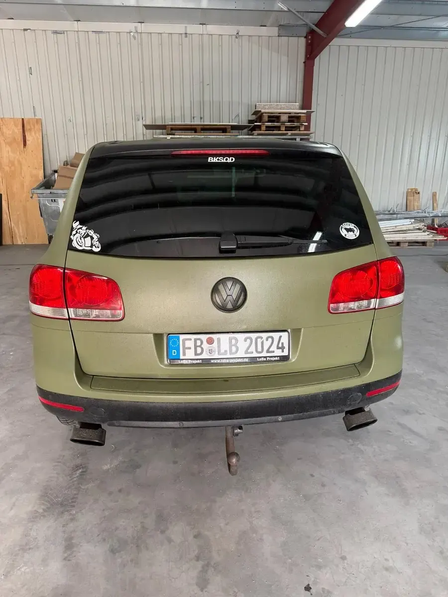 Gebraucht VW Touareg 213 PS (156 kW) 2005 Grün SUV
