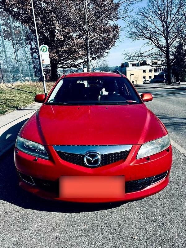 Gebraucht Mazda 6 Inclusive 120 PS (88 kW) 2007 Rot Kombi