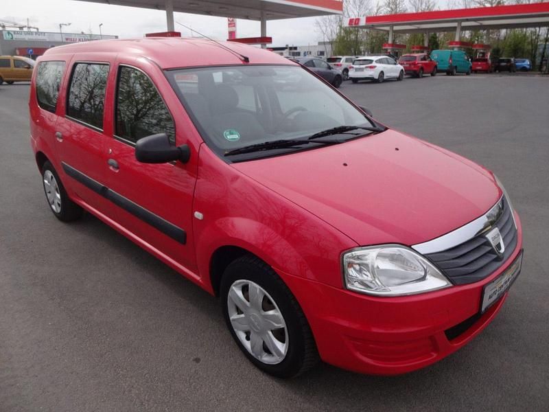 Gebraucht Dacia Logan MCV Ambiance 75 PS (55 kW) 2009 Rot Kombi