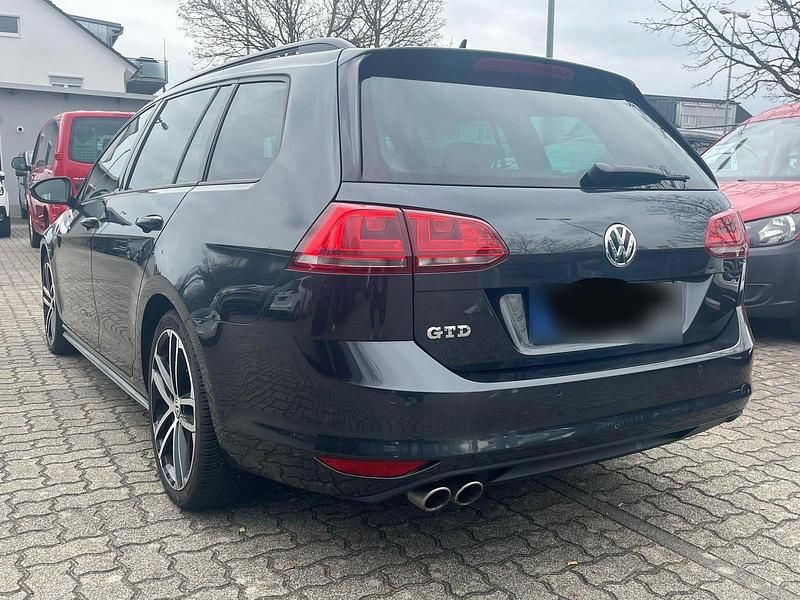 Gebraucht VW Golf VII GTD 184 PS (135 kW) 2016 Schwarz Kombi