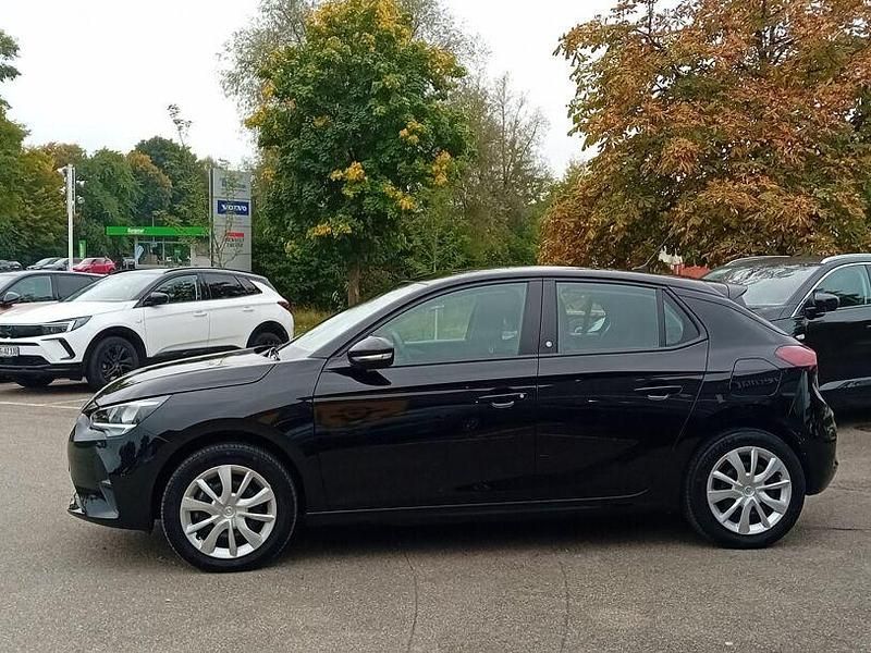 Gebraucht Opel Corsa-e Edition 102 kW (140 PS) 2022 Diamant schwarz/karbon schwarz Kleinwagen