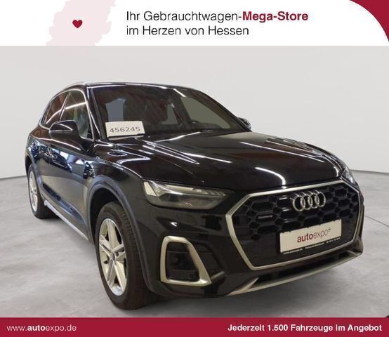 Mythosschwarz metallic Gebraucht 2021 Audi Q5 S-Line SUV | 33.190 € (Fairer Preis) - Bild 1/4
