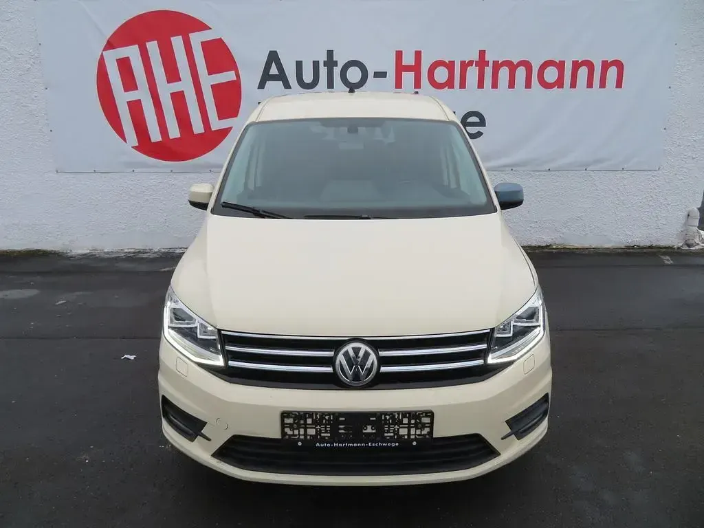 Gebraucht VW Caddy Maxi Comfortline 102 PS (75 kW) 2019 Beige Van / Kleinbus