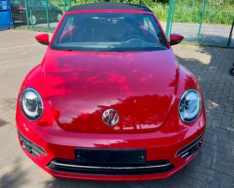 Rot Gebraucht 2018 VW Beetle Cabrio | 18.200 € (Fairer Preis) - Bild 1/4