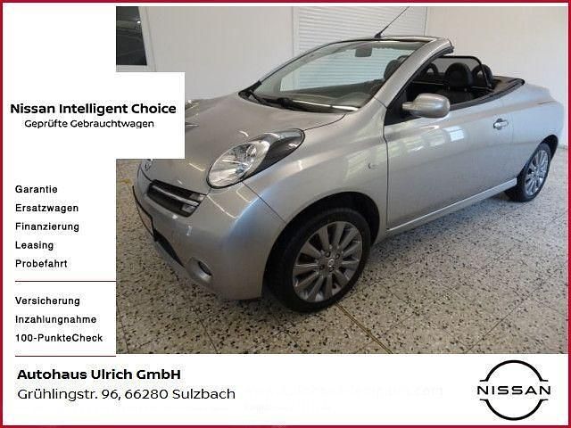 Silber Gebraucht 2006 Nissan Micra Premium Edition Cabrio | 5.900 € - Bild 1/4