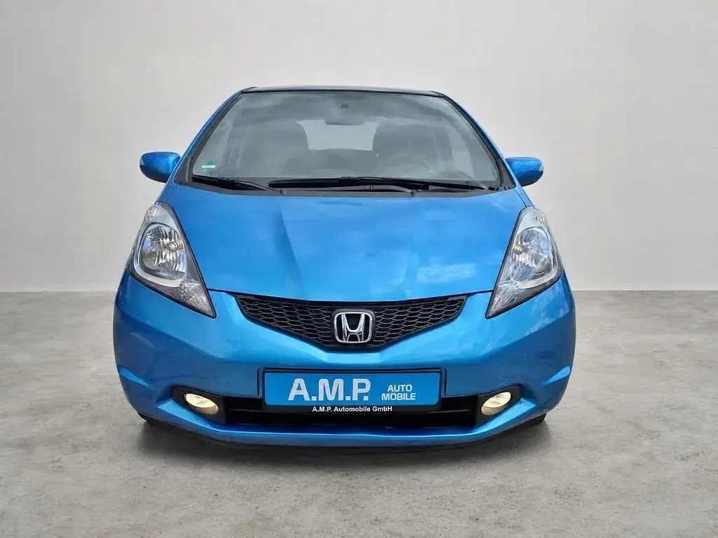 Gebraucht Honda Jazz Exclusive 99 PS (72 kW) 2009 Blau Kleinwagen