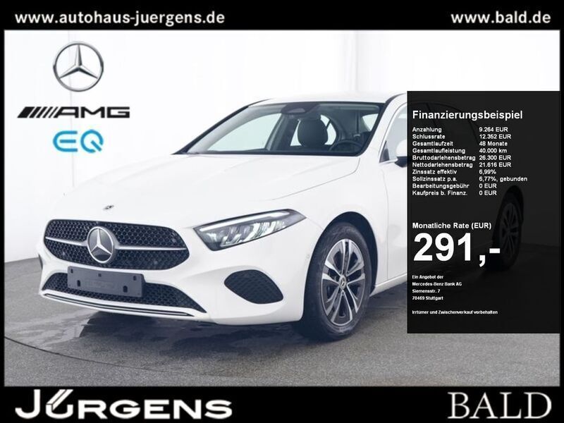 Weiß Gebraucht 2024 Mercedes A200 Progressive Kleinwagen | 30.840 € (Fairer Preis) - Bild 1/4