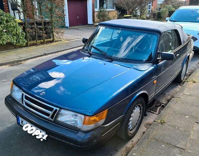 Gebraucht Saab 900 Cabriolet 126 PS (92 kW) 1992 Blau Cabrio
