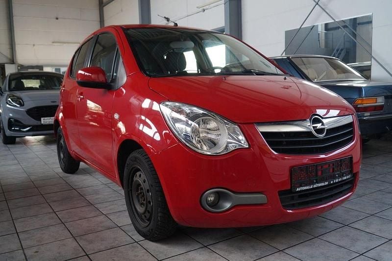 Gebraucht Opel Agila Edition 86 PS (63 kW) 2009 Rot Kleinwagen