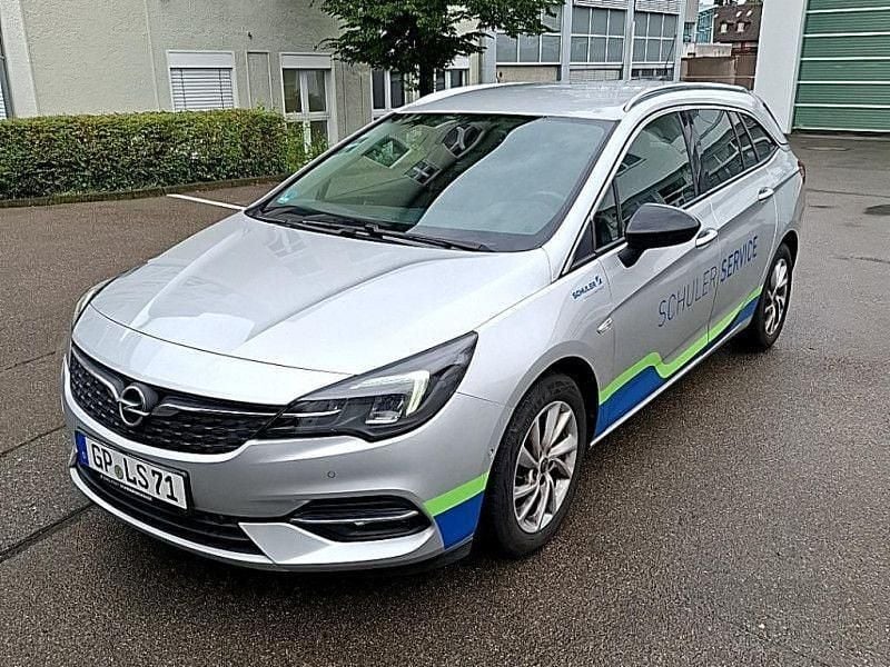 Silber Gebraucht 2022 Opel Astra Elegance Kombi | 9.880 € (Superpreis) - Bild 1/4