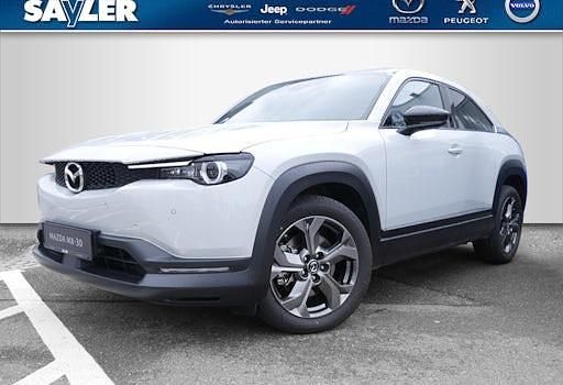 Gebraucht Mazda MX30 Edition 106 kW (145 PS) 2021 Weiss / mondsteinweiss (metallic) SUV