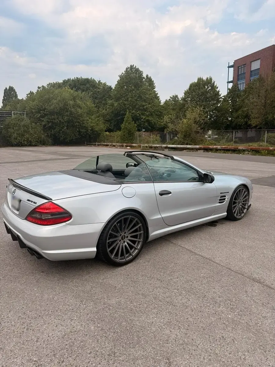 Gebraucht Mercedes SL500 AMG 306 PS (225 kW) 2006 Silber Cabrio