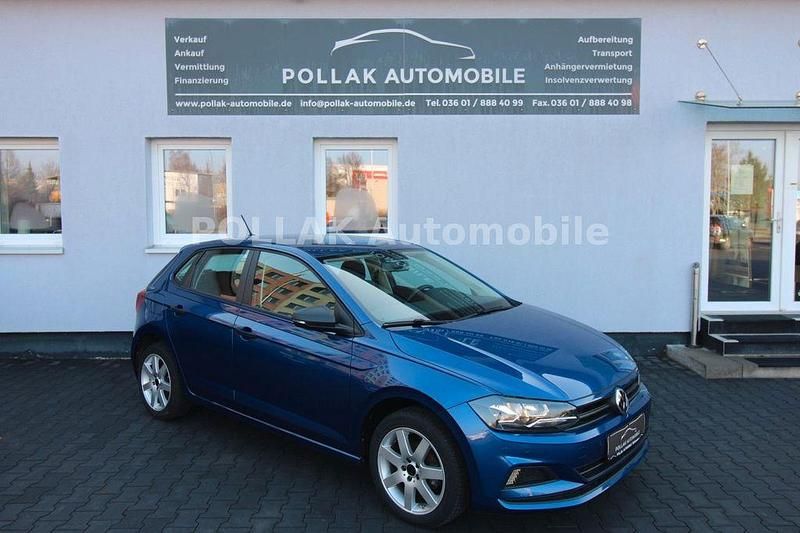 Gebraucht VW Polo Trendline 65 PS (47 kW) 2019 Blau Kleinwagen