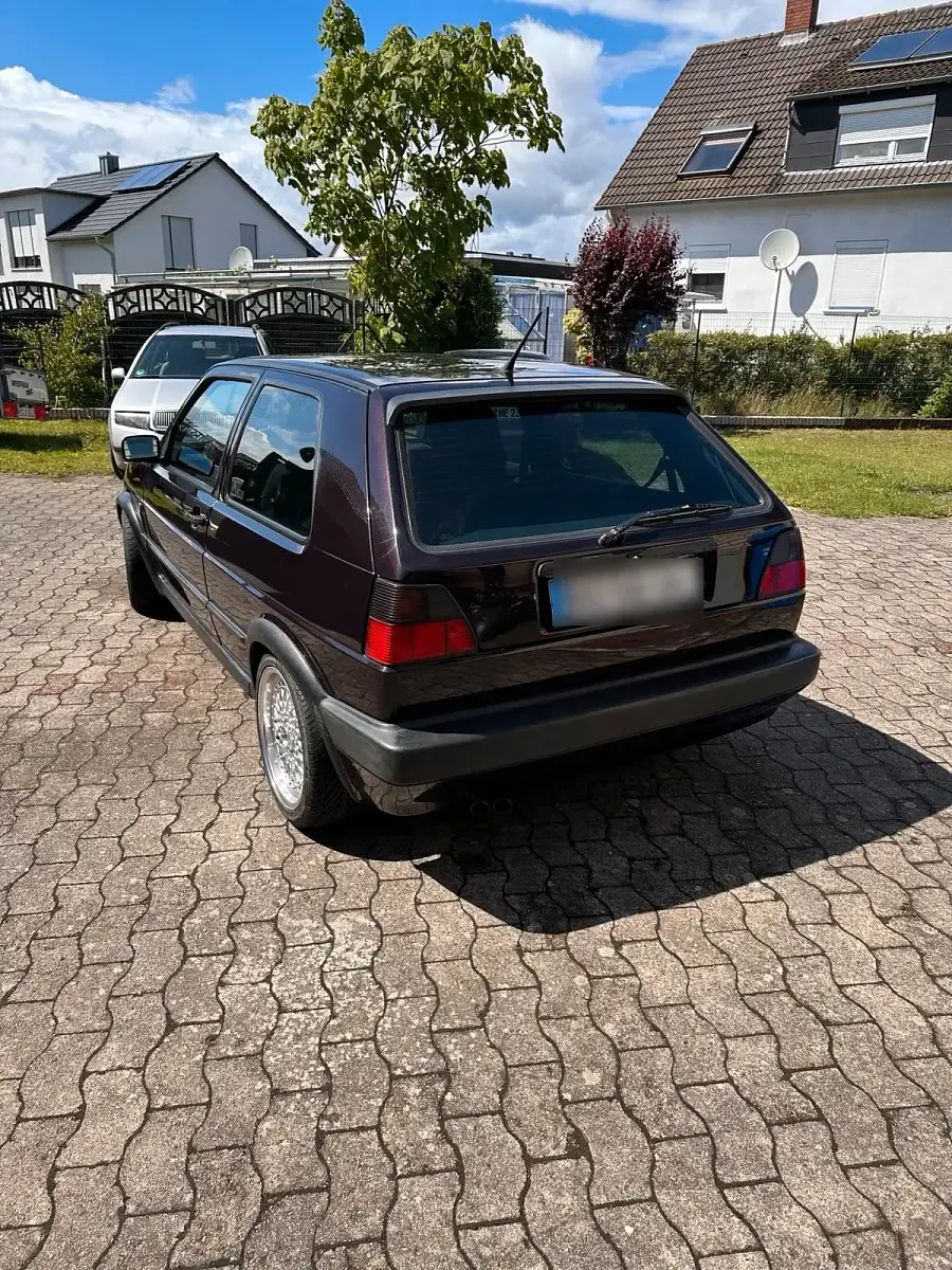 Gebraucht VW Golf Edition 129 PS (94 kW) 1989 Rot Coupé
