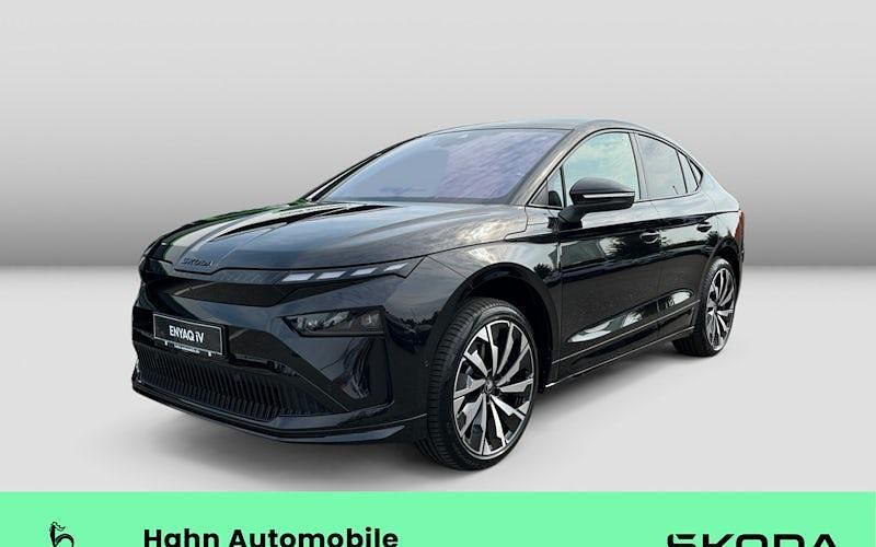 Schwarz Gebraucht 2025 Skoda Enyaq iV SportLine SUV | 57.890 € - Bild 1/4